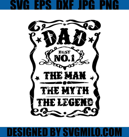 Father's Day SVG, Best Dad SVG