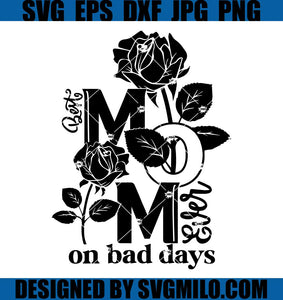 Happy Mother's Day SVG, Best Mom Flower SVG, Rose SVG