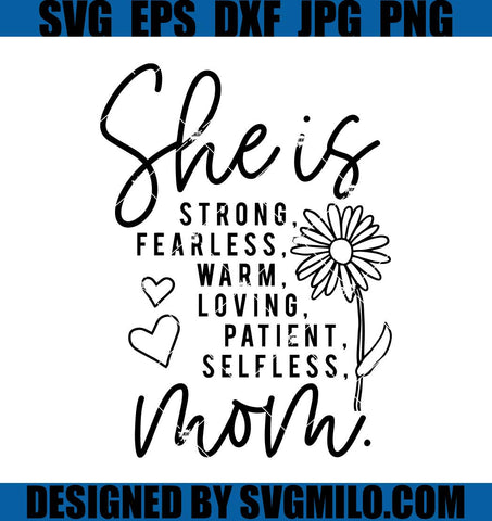 Mother's Day SVG, Mother Inspirational Quote SVG
