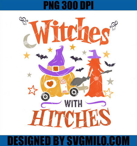 Witches With Hitches PNG, Camping Halloween PNG, Witch Halloween PNG
