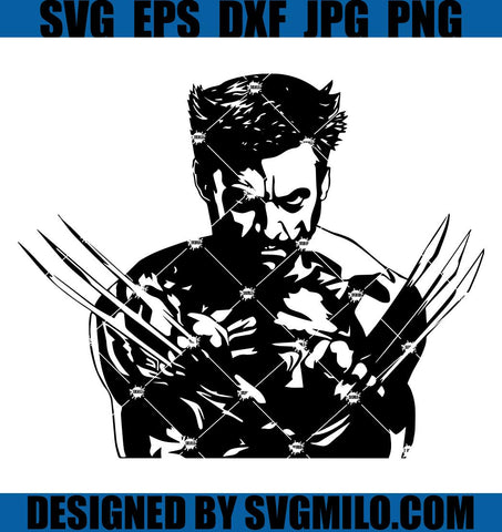 Wolverine SVG, Super Hero SVG