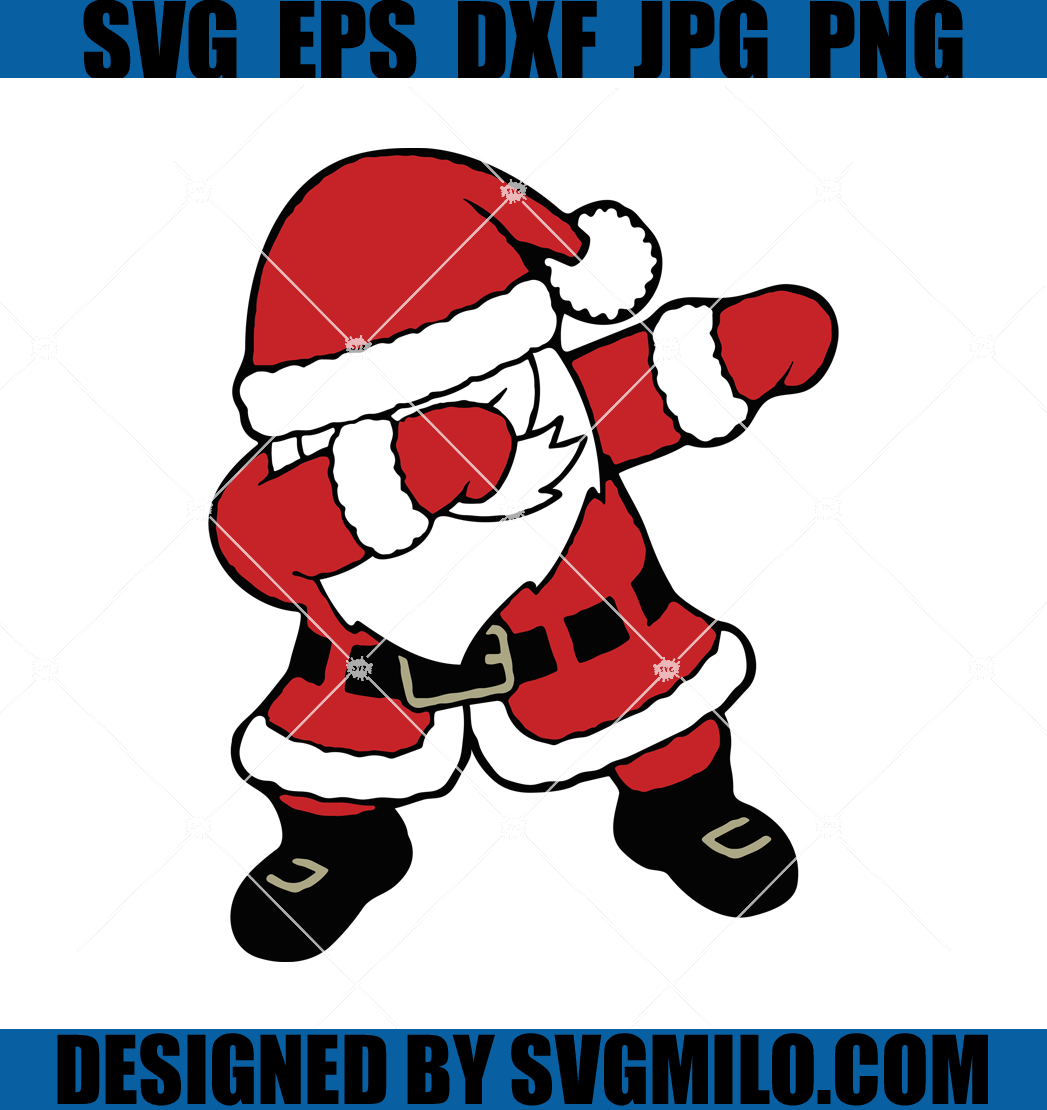 Dancing-santa-svg -santa-christmas-svg -merry-christmas-svg 1200x1200 