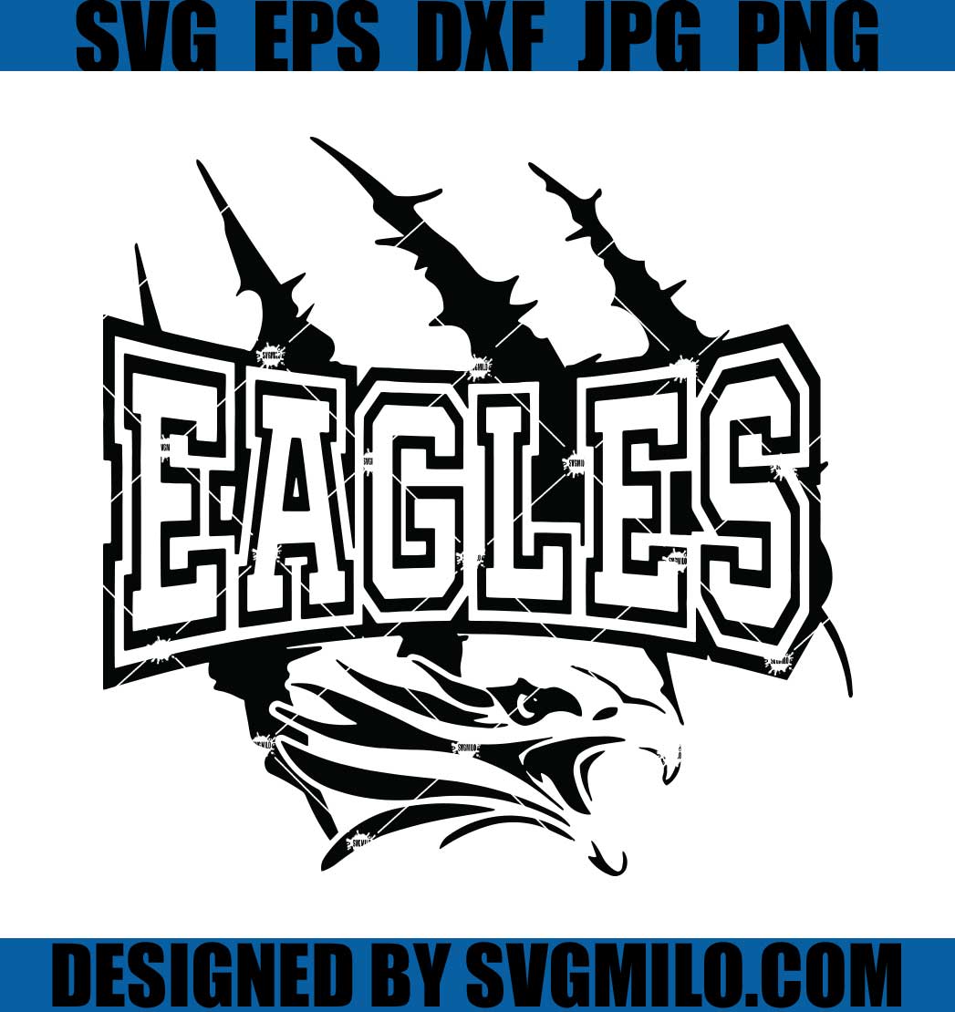 Eagle Svg Eagles Svg Mascot Eagles Png Eagles Download SVG 