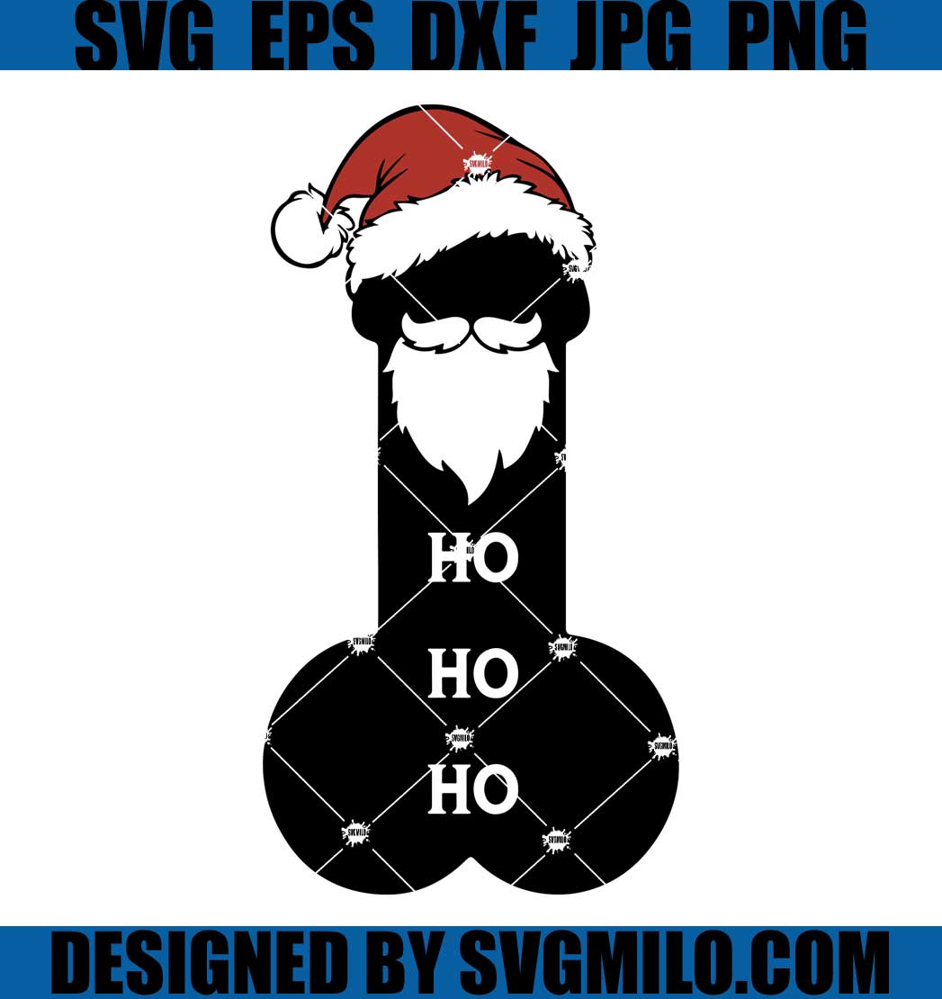 Funny Penis Santa Svg, Christmas Svg, Ho Ho Ho Svg