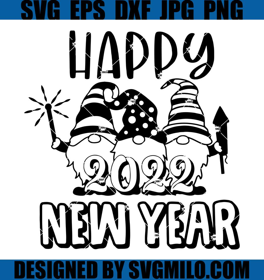 Happy New Year SVG, New Year's 2022, Christmas SVG, Digital Download, Cut  File, Sublimation, Clipart individual Svg/dxf/png/jpeg Files -  Canada