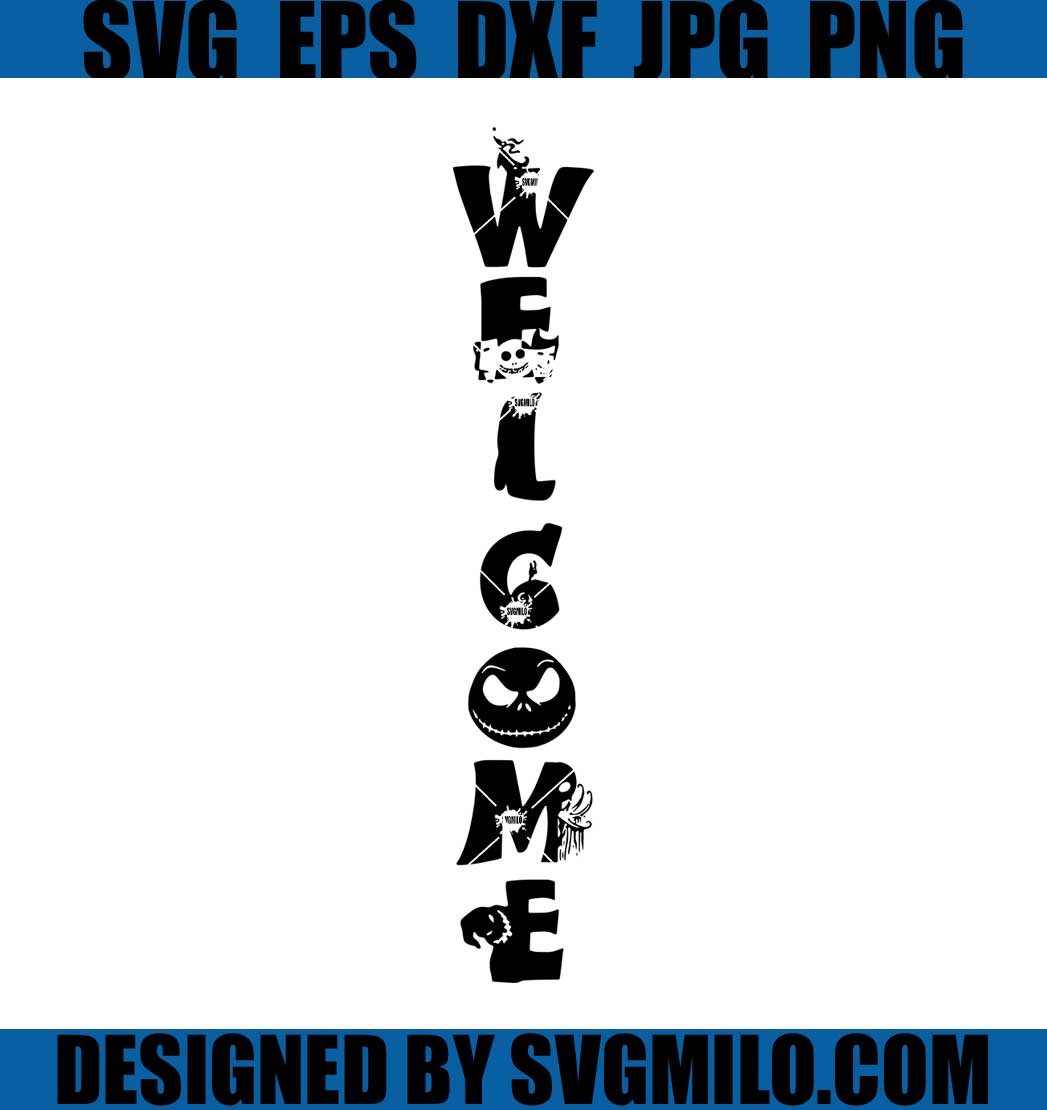 Nightmare-Before-Christmas-Welcome-Sign-svg-_-Porch-Sign-Svg-_-Jack-And-Sally-Boo-Svg