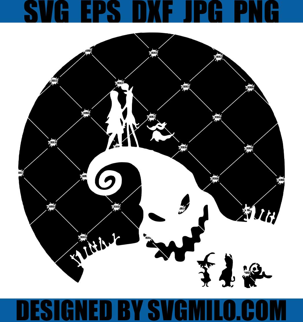 Nightmare Before Christmas Window Silhouette