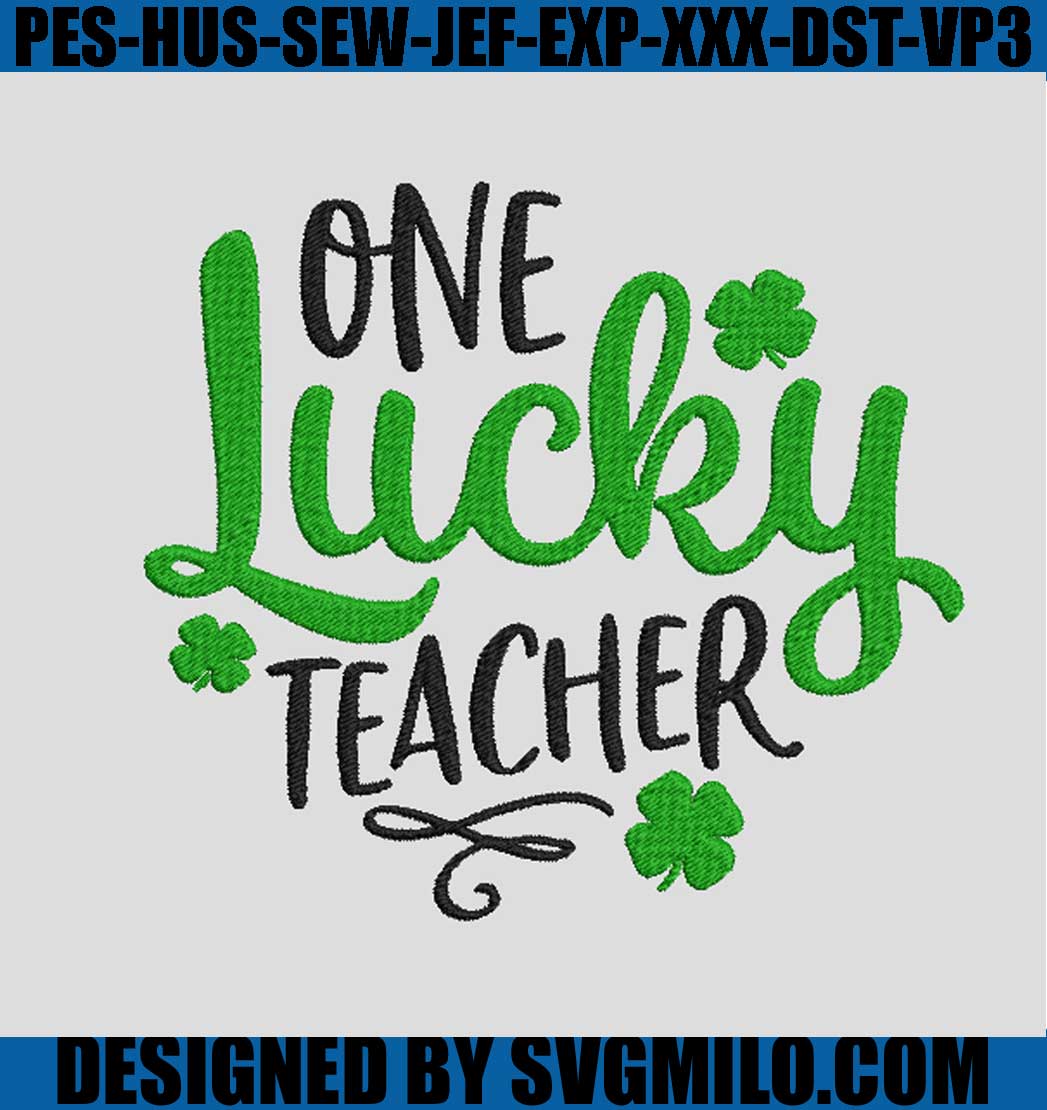 Teacher - Embroidery Files