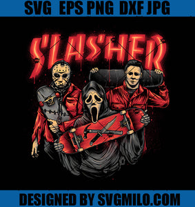 Slasher Club PNG, Horror Halloween PNG