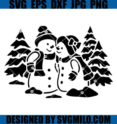 Snowman-Svg_-Christmas-Tree-Svg_-Christmas-Snowman-Svg
