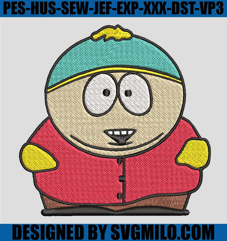 South-Park-Eric-Cartman-Southpark-Embroidery-Designs