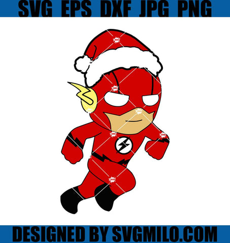 The-Flash-Svg_-Superhero-Svg_-Xmen-Svg_-Christmas-Svg_-Santa-Flash-Svg