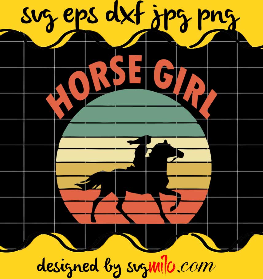 svgmilo-horsegirl-horse-girl-