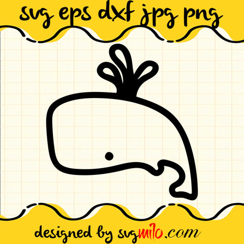 Whale SVG PNG DXF EPS Cut Files For Cricut Silhouette,Premium quality SVG - SVGMILO