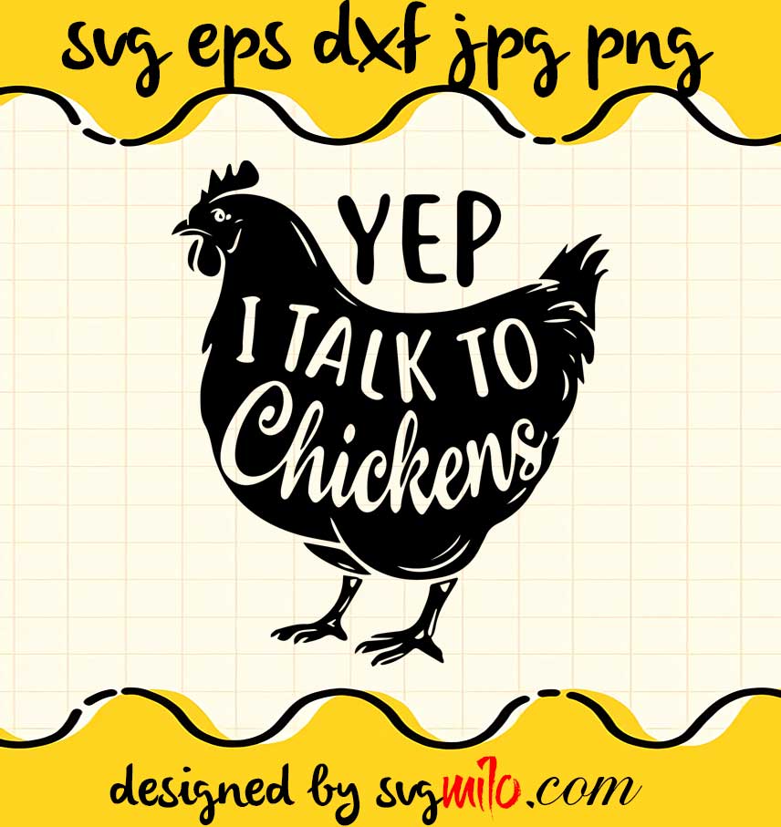 Chicken Mama SVG - Chicken SVG File For Silhouette SVG & Cricut