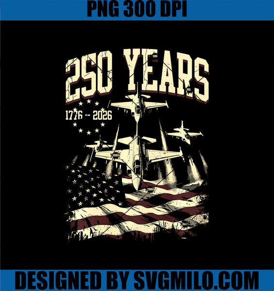 250 Anniversary USA 4th of July PNG, Patriotic 250 Years American PNG