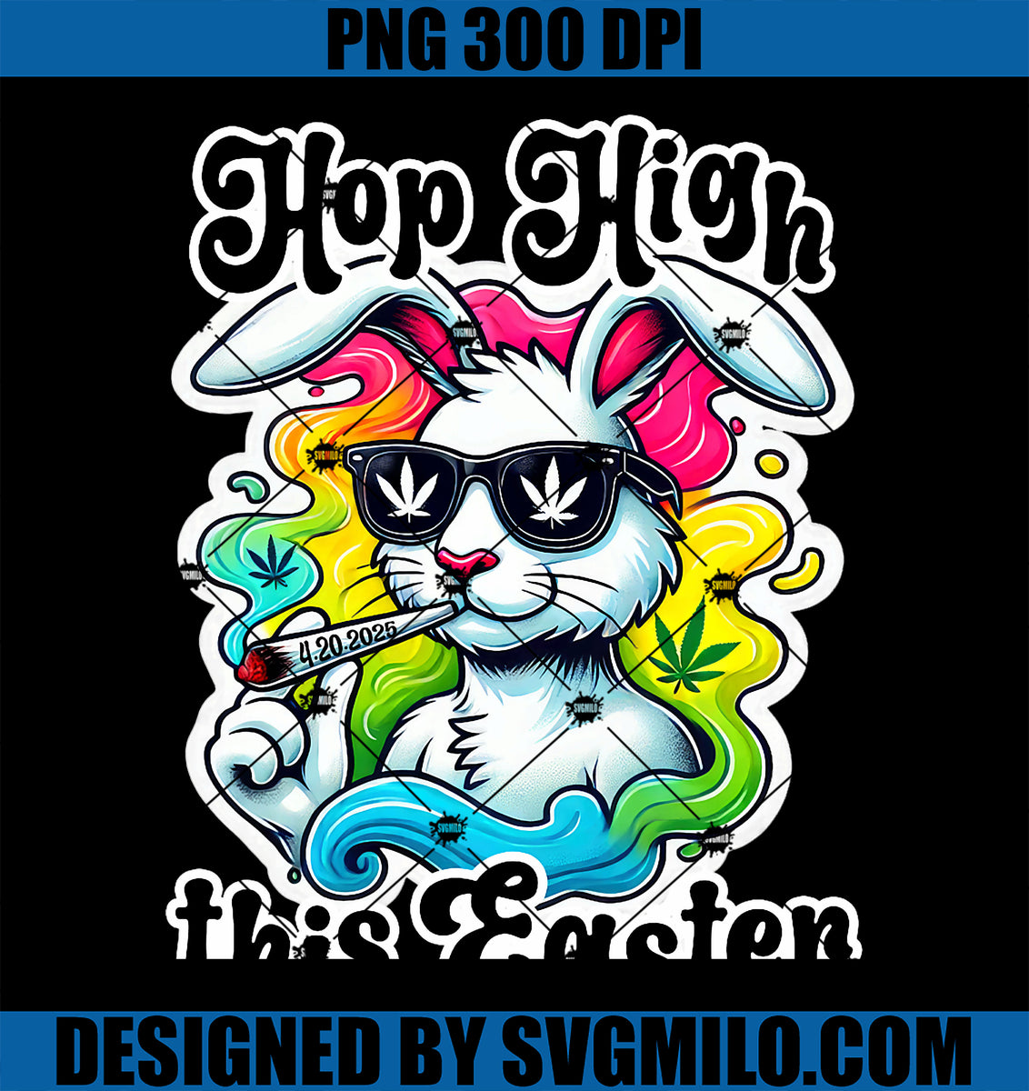 420EasterBunnyFunnyPNG_WeedSmokingRabbitMarijuana420PNGcopy_1200x1200 ...