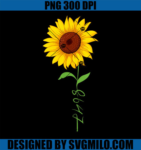 8647 Subtle Anti PNG, Funy 86 47 Retro Floral Boho Style PNG