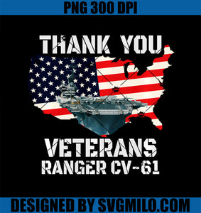 Aircraft Carrier Ranger CV-61 Veteran Grandpa Father_s Day PNG