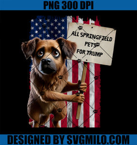 All Springfield Pets for Trump PNG, They Eating Dogs Funny Dog PNG