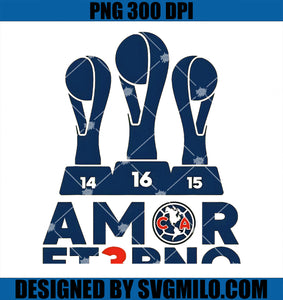 Amor eterno America Tricampeon PNG