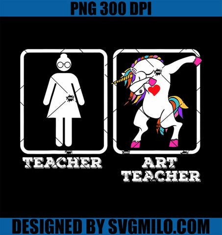 Art Teacher Unicorn PNG