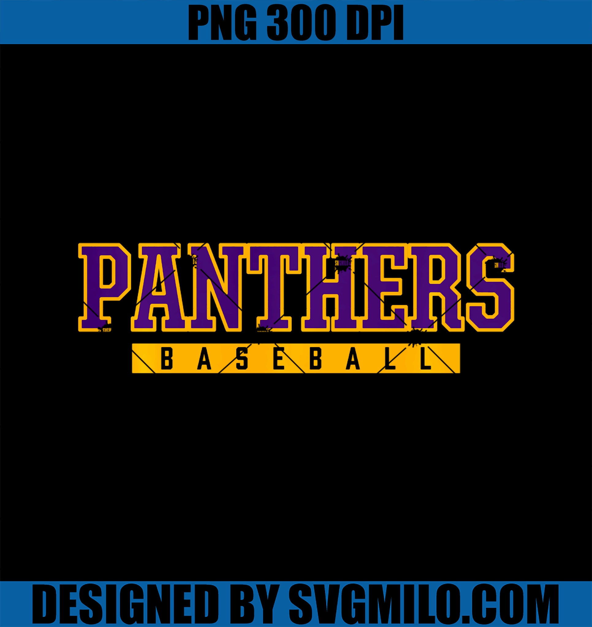 Ashdown Panthers Baseball PNG