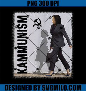 Awesome Kamala Harris Kammunism PNG, Communism Harris Walz 2024 PNG