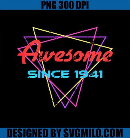 Awesome Since 1941 PNG
