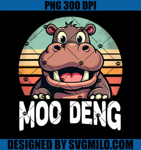 Baby Hippo Moo Deng Hawaiian PNG