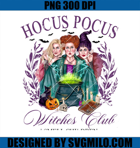 Bad Witches Club PNG, Retro Witches Movie Characters PNG