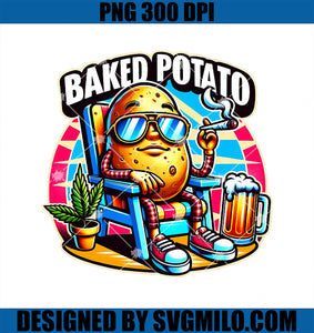 Baked Potato PNG, Smoking Weed & Drinking Beer PNG