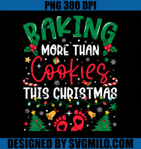 Baking More Than Cookies This Year Christmas Baker Pregnancy PNG