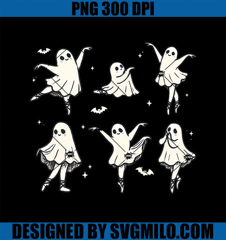 Ballet Ghost Ballet Dancer PNG,  Spooky Dance Kids Halloween PNG