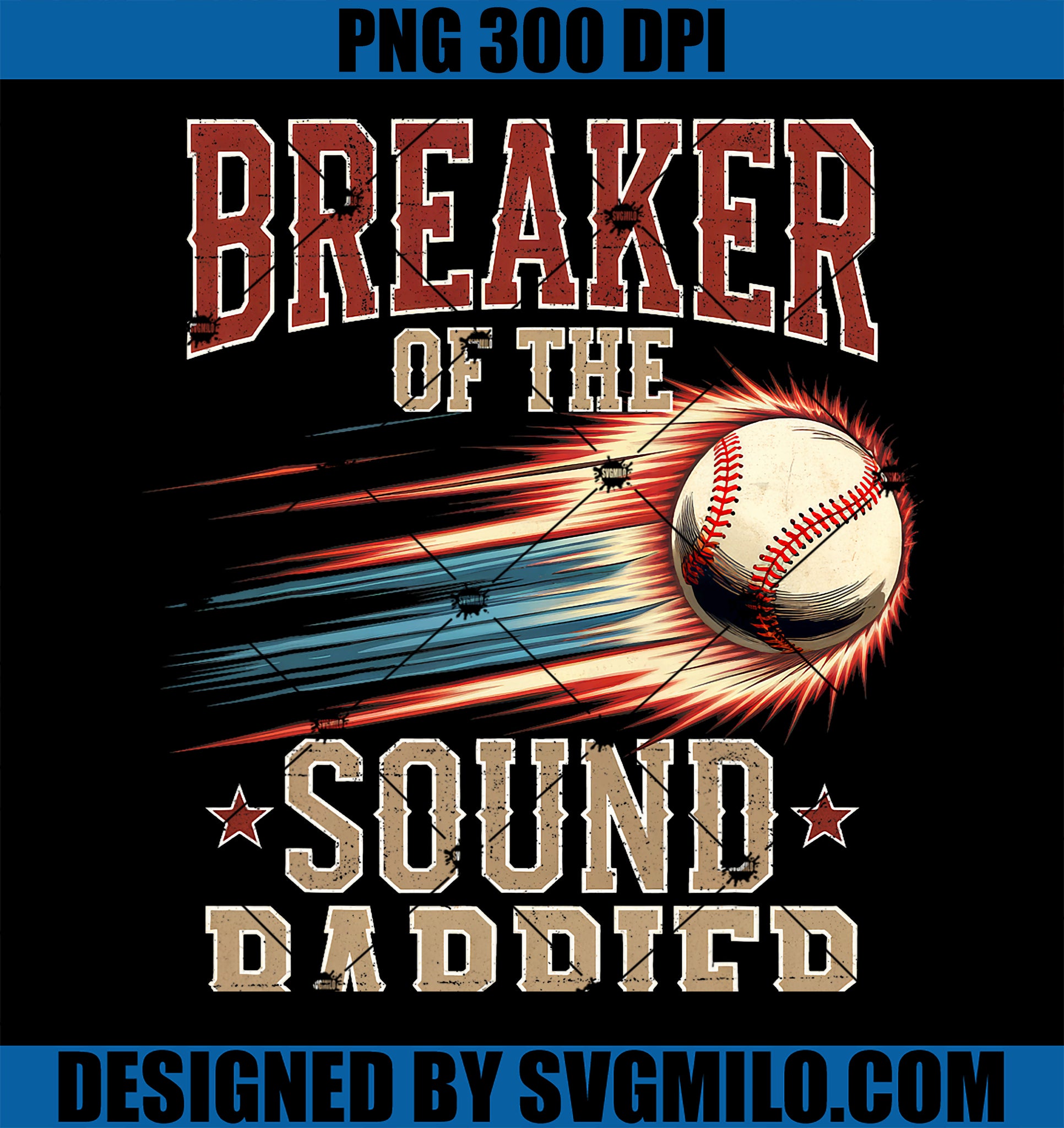 Baseball Pitcher Batter Funny PNG, Breaker of the Sound Barrier PNG