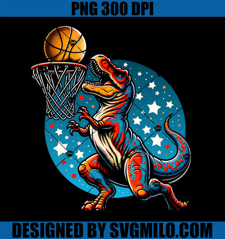 Basketball Player T-Rex Dinosaur PNG