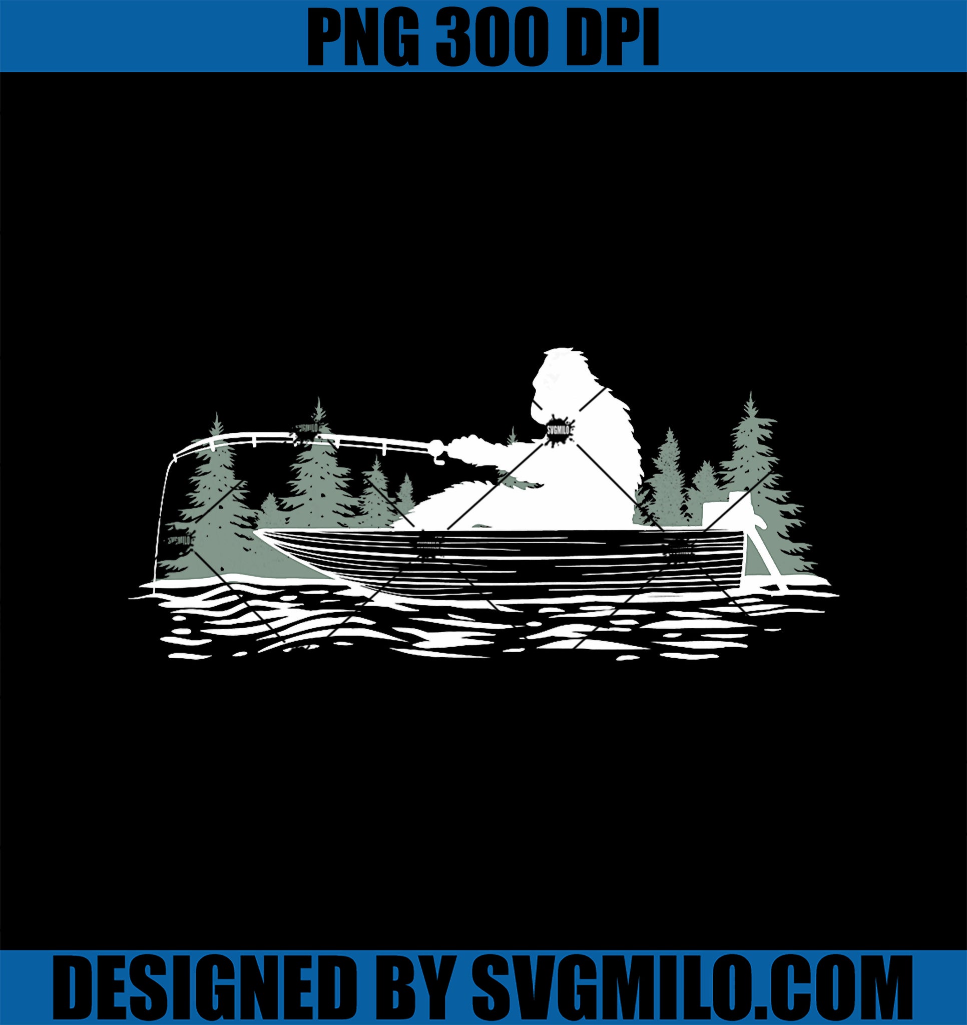 Big foot fishing, Cool Fishing Fisherman Bigfoot Sasquatch PNG