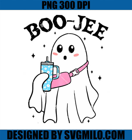 Boo-Jee Ghost Halloween Kid Boy Girl Cool Spooky Girly Ghost PNG