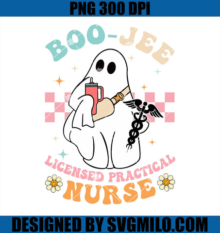 Boo Boo Crew Licensed Practical Nurse LPN Halloween Nurse PNG