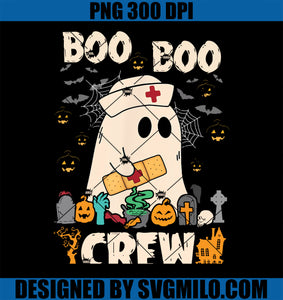 Boo Boo Crew PNG, Nurse Halloween PNG