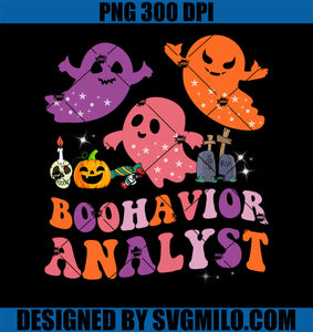 Boohavior Analyst PNG, Halloween Pumpkin PNG, Ghost PNG