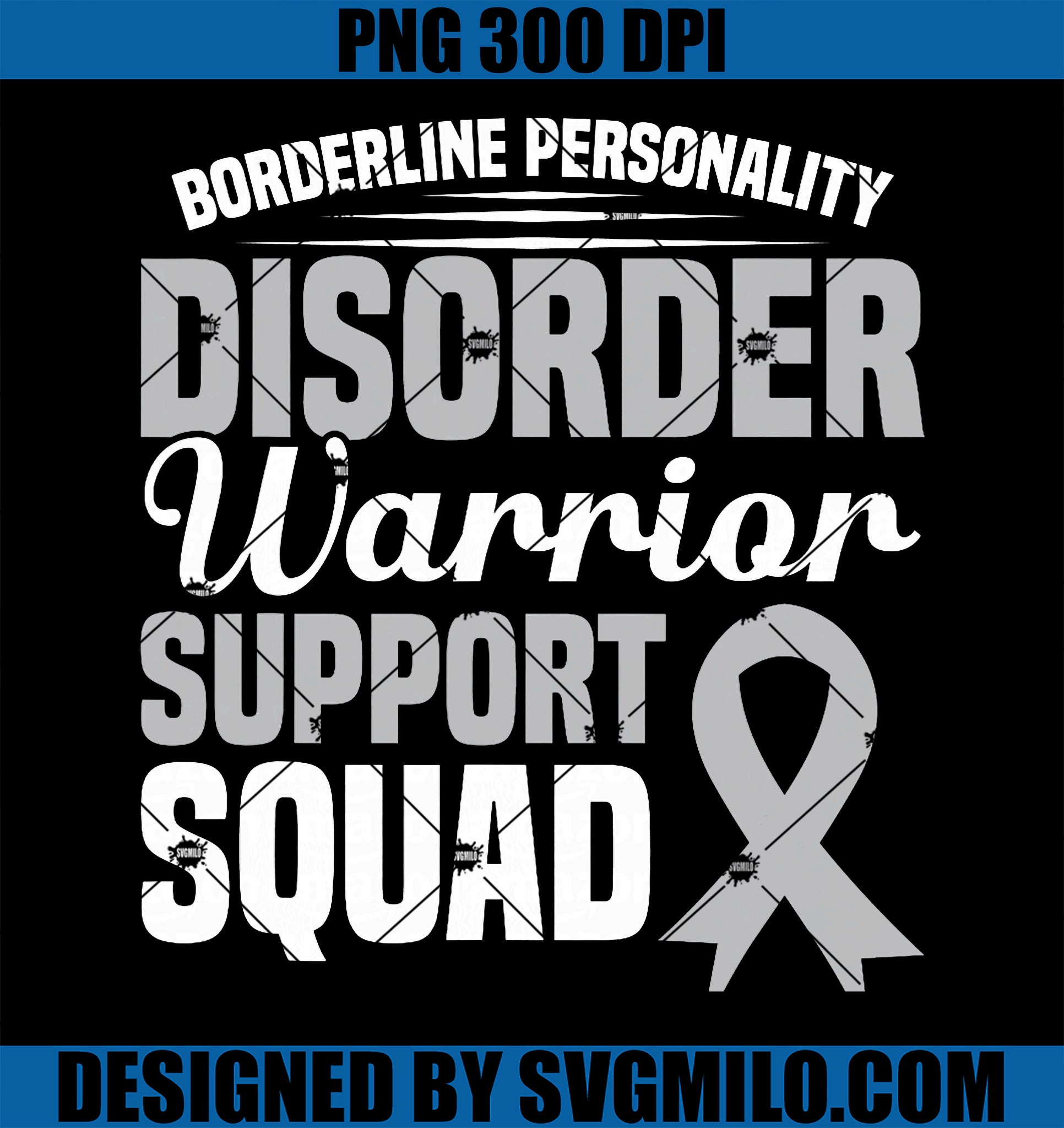 Borderline Personality Disorder Support PNG, BPD Awareness PNG