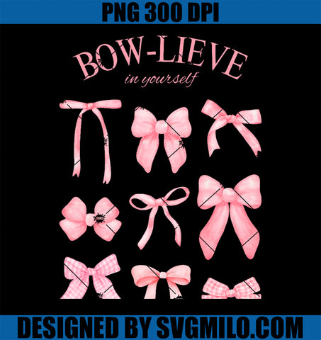 Bow Lover in Yourself Motivation PNG