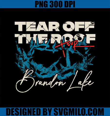 Brandon Tear Off The Roof Merch Lake TOTF PNG