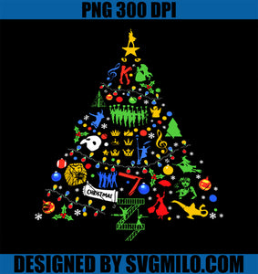 Broadway Musical Theatre Christmas Tree PNG