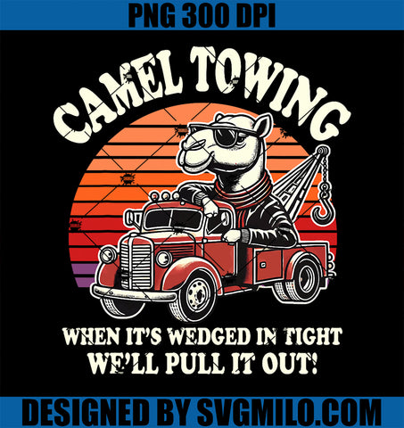 Camel Towing When It_s Wedged In Tight We_ll Pull It Out PNG