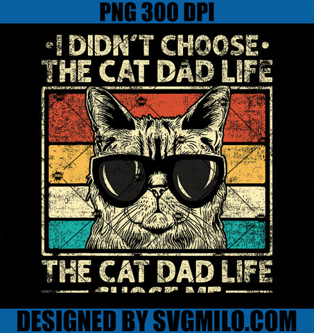 Cat Dad PNG, Cat Dad Father_s Day PNG, Cat Daddy PNG