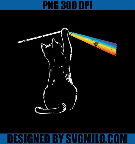 Cat Rainbow Light Cool Prism Science Spectral PNG