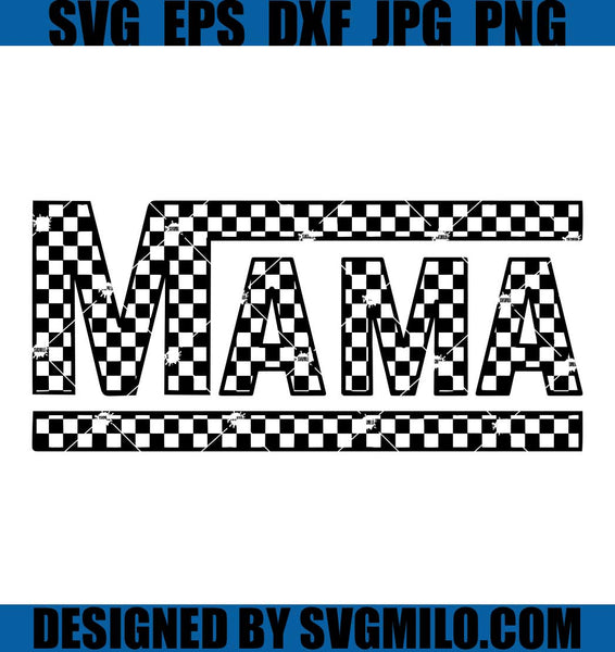 Checkered-Mama-SVG_-Mama-