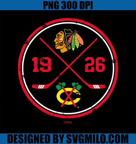 Chicago Blackhawks Prize Black Officially Licensed PNG